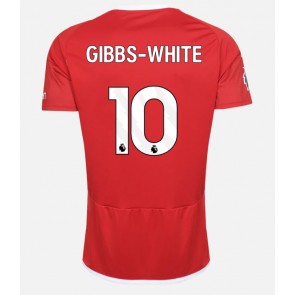 Nottingham Forest Morgan Gibbs-White #10 Hemmatröja 2023-24 Kortärmad